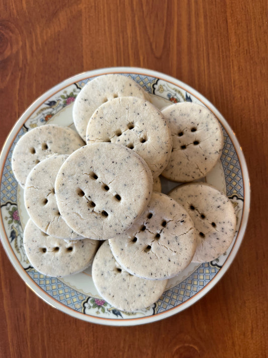 7. Earl Grey Shortbread Cookies - 12 cookies