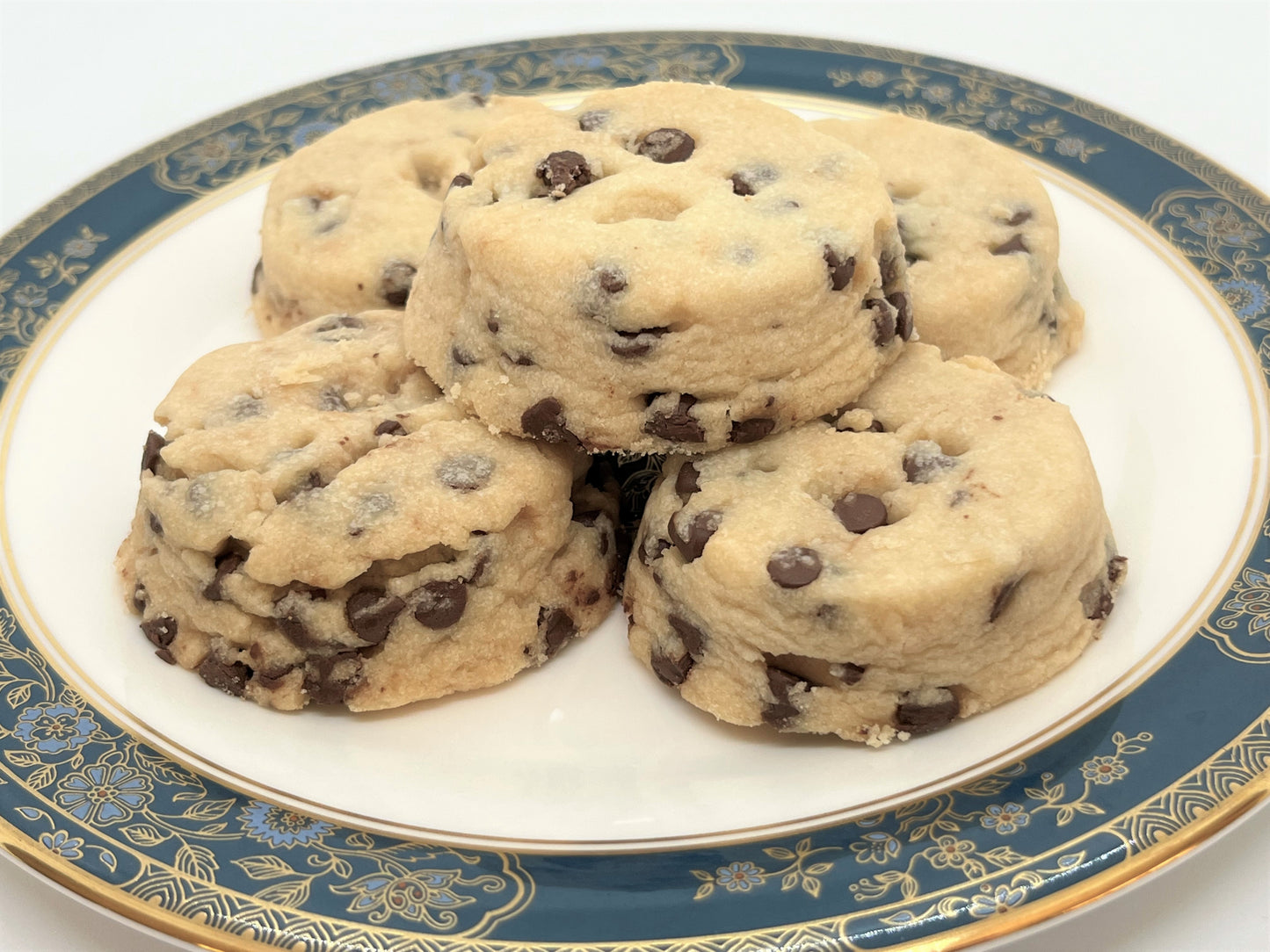 2. Chocolate Chip Shortbread Cookies - 12 cookies